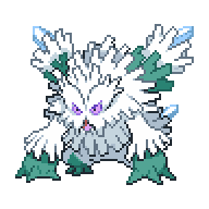 Mega Abomasnow front sprite
