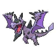 Mega Aerodactyl front sprite