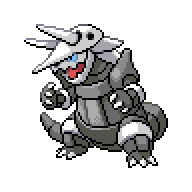 Aggron front sprite