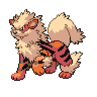 Arcanine front sprite