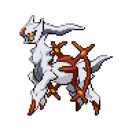 Arceus — Fighting Type front sprite