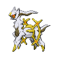 Arceus — Electric Type front sprite