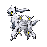 Arceus — Steel Type front sprite