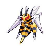Mega Beedrill front sprite