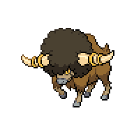 Bouffalant front sprite