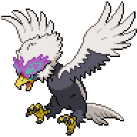 Braviary — Hisuian front sprite