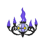 Chandelure front sprite