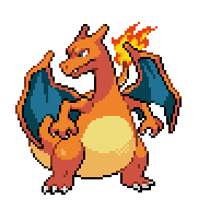 Charizard front sprite