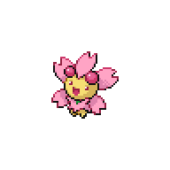 Cherrim — Sunshine Form front sprite