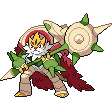 Mega Chesnaught front sprite