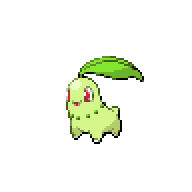 Chikorita front sprite