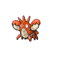Corphish front sprite