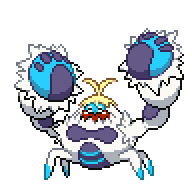Crabominable front sprite