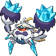 Mega Crabominable front sprite
