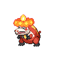 Crocalor front sprite