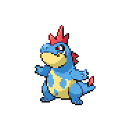Croconaw front sprite