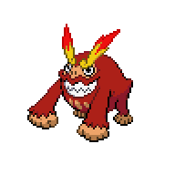 Darmanitan — Standard Mode front sprite