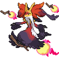 Mega Delphox front sprite