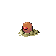 Diglett front sprite