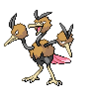 Dodrio front sprite