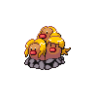Dugtrio — Alolan front sprite