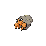 Dwebble front sprite