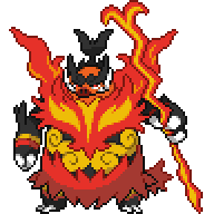 Mega Emboar front sprite