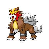 Entei front sprite