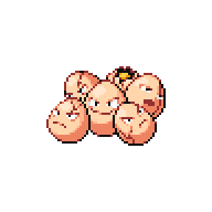 Exeggcute front sprite