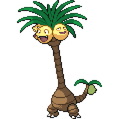 Exeggutor — Alolan front sprite