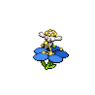 Flabébé — Blue Flower front sprite