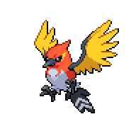 Fletchinder front sprite