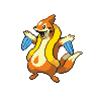 Floatzel front sprite