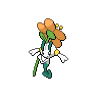Floette — Orange Flower front sprite
