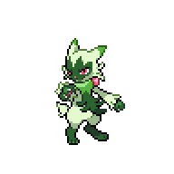 Floragato front sprite