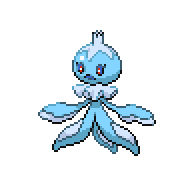 Frillish front sprite