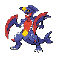 Mega Garchomp front sprite