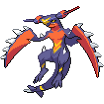 Mega Garchomp Z front sprite