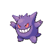 Gengar front sprite