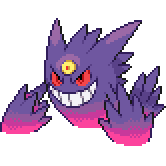 Mega Gengar front sprite
