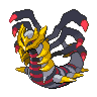 Giratina — Origin Forme front sprite
