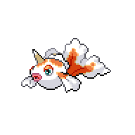 Goldeen front sprite