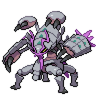 Mega Golisopod front sprite