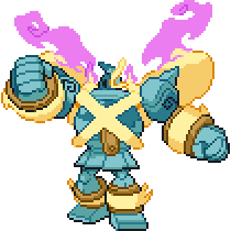 Mega Golurk front sprite