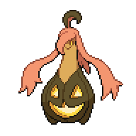 Gourgeist — Jumbo Variety front sprite