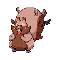 Greedent front sprite