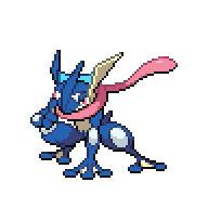 Greninja front sprite