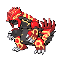 Primal Groudon front sprite