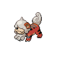 Growlithe — Hisuian front sprite