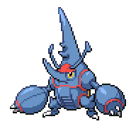 Mega Heracross front sprite